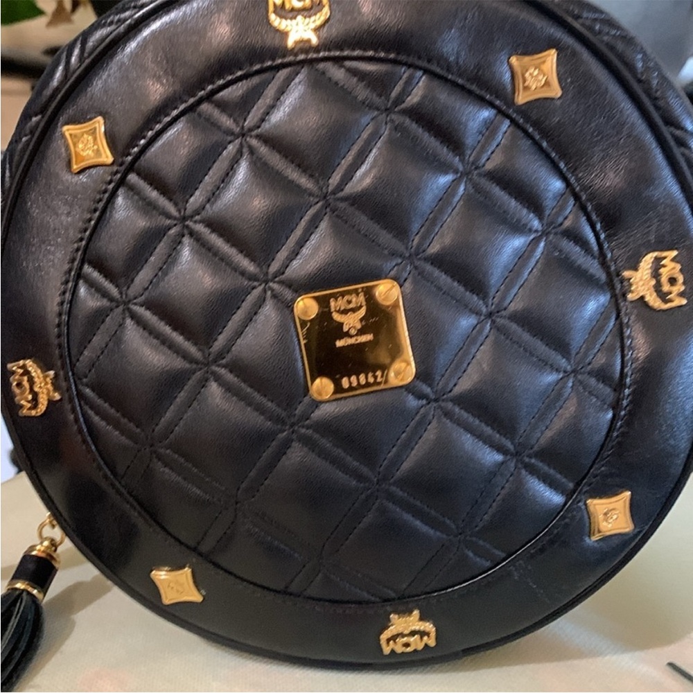 MCM Limited Edition Tamborine Crossbody with tassels - Picture 2 of 16